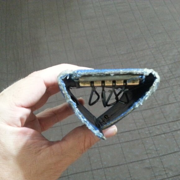 Vintage LV Louis Vuitton Epe Leather Key Holder Case Unisex Women's Men's - Picture 10 of 16